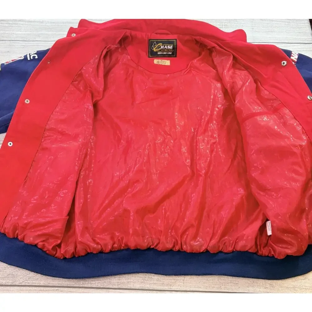 NASCAR Vintage Chase Authentics Dupont Faded Jeff Gordon Flames Jacket Size M - Picture 5 of 11